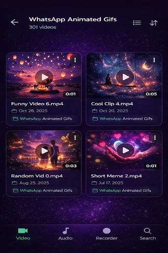 MPlayer ডাউনলোড করুন – HD ভিডিও, মিউজিক এবং স্ক্রিন রেকর্ডার - Screenshot 16