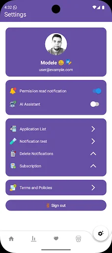 Notificacion Push ডাউনলোড করুন – AI এর মাধ্যমে নোটিফিকেশন ম্যানেজ করুন - Screenshot 7