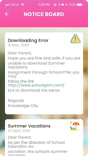 School PTM ডাউনলোড করুন – স্কুল ও অভিভাবকদের সেরা সংযোগ মাধ্যম - Screenshot 3