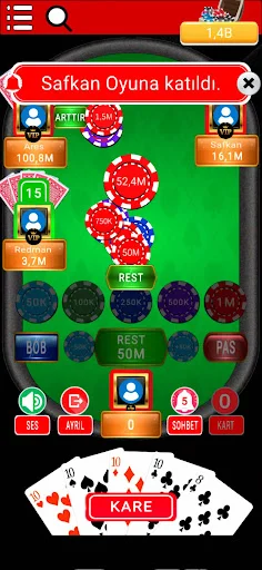 Turkish Poker ডাউনলোড করুন – সেরা কার্ড গেম ও কৌশলী বিনোদন - Screenshot 5