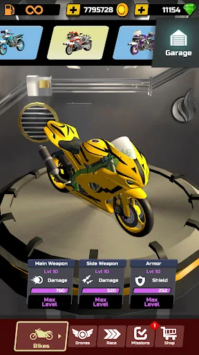 Bike Rider ডাউনলোড করুন – সেরা মোটরবাইক রেসিং ও শুটিং গেম - Screenshot 3
