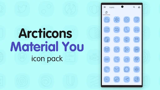 Arcticons Material You Icons ডাউনলোড করুন – সেরা আইকন প্যাক - Screenshot 9