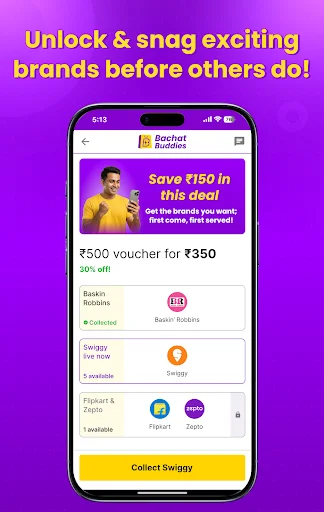 BachatBuddies ডাউনলোড করুন – সেরা ডিল ও ডিসকাউন্ট অফার - Screenshot 3