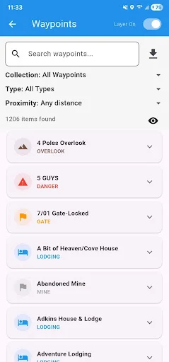 Map Guided Adventures ডাউনলোড করুন – সেরা অফ-রোড ম্যাপ অ্যাপ - Screenshot 3