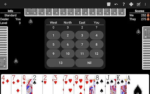 Spades – Expert AI ডাউনলোড করুন – সেরা স্পেড কার্ড গেম - Screenshot 14