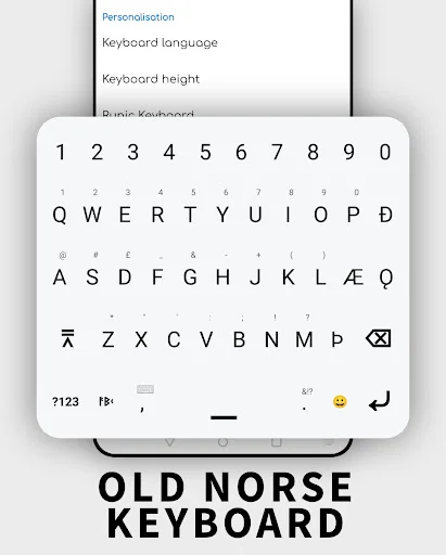 Runic Keyboard ডাউনলোড করুন – প্রাচীন রুনি ফন্ট ও কিবোর্ড - Screenshot 6