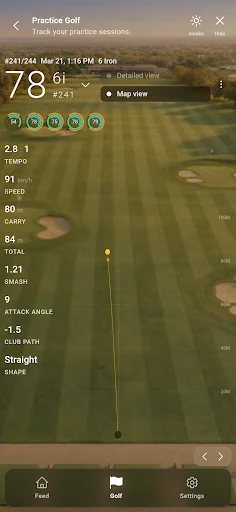 FocusGolf ডাউনলোড করুন – আপনার স্মার্টওয়াচের জন্য সেরা AI গল্ফ অ্যানালাইজার - Screenshot 8