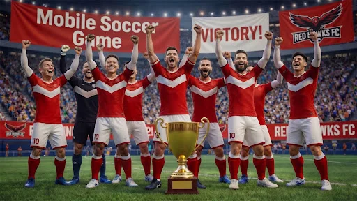 Football League: Mobile Soccer ডাউনলোড করুন – সেরা ফুটবল গেম - Screenshot 1