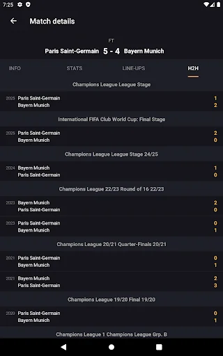 LiveScore Football ডাউনলোড করুন – সেরা ফুটবল আপডেট ও লাইভ স্কোর - Screenshot 13