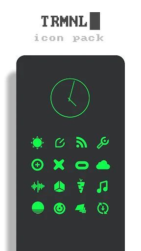 Terminal Pro – Green CRT Theme ডাউনলোড করুন – সেরা সাই-ফাই লুক - Screenshot 1