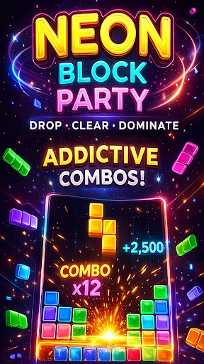 Neon Block: Match & Puzzle ডাউনলোড করুন – সেরা ৫-ইন-১ ব্রেইন গেম - Screenshot 21