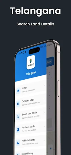 Landsnap ডাউনলোড করুন – অন্ধ্রপ্রদেশ, তেলেঙ্গানা ও এমপি জমির তথ্য - Screenshot 6