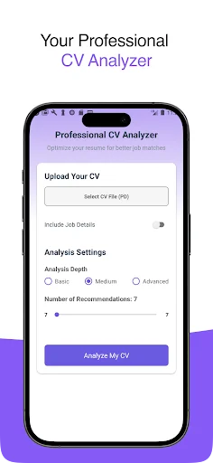 CV Mate Ai ডাউনলোড করুন – সেরা AI জব অ্যাপ্লিকেশন অ্যাসিস্ট্যান্ট - Screenshot 5