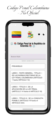Código Penal Colombiano ডাউনলোড করুন – কলম্বিয়ার আইন জানুন - Screenshot 5