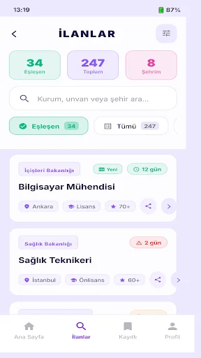 ATAMA BİLDİRİM PROGRAMI ডাউনলোড করুন – সরকারি চাকরির বিজ্ঞপ্তি - Screenshot 3