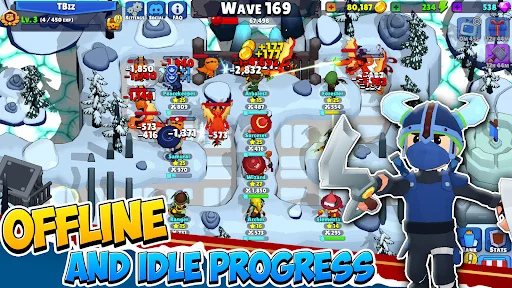 Idle Hero TD Tower Defense RPG ডাউনলোড করুন – সেরা স্ট্র্যাটেজি গেম - Screenshot 12