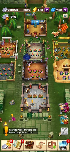 Idle Mage Shop: Build Tycoon ডাউনলোড করুন – সেরা ম্যাজিক শপ গেম - Screenshot 3