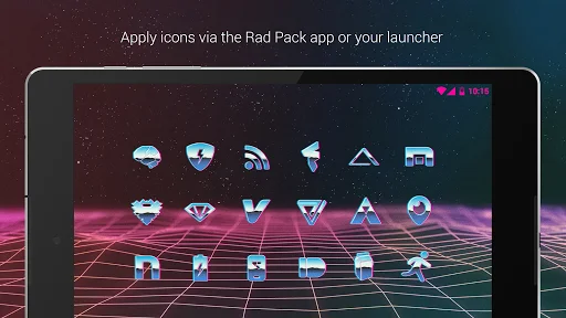 Rad Pack – 80’s Theme ডাউনলোড করুন – সেরা রেট্রো আইকন প্যাক - Screenshot 9