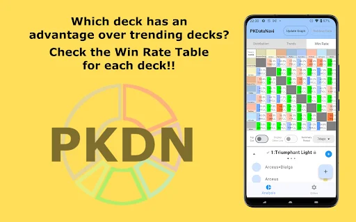 PKDataNavi ডাউনলোড করুন – Pokémon TCG Pocket ম্যাচ ডেটা অ্যানালাইসিস - Screenshot 10