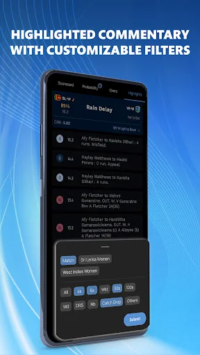 CricRadio ডাউনলোড করুন – দ্রুততম লাইভ ক্রিকেট স্কোর ও কমেন্ট্রি - Screenshot 31