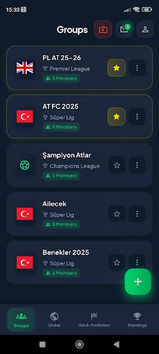 Skore Football Prediction ডাউনলোড করুন – বন্ধুদের সাথে স্কোর প্রেডিকশন - Screenshot 1