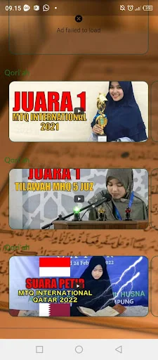 Qoriah Putri Internasional ডাউনলোড করুন – সেরা কোরআন তেলাওয়াত - Screenshot 15