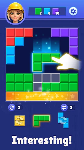 Brain Blocks Mania Classic ডাউনলোড করুন – সেরা পাজল গেম ফ্রি - Screenshot 3