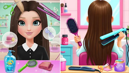 Cute Doll Dress Up Girls Game ডাউনলোড করুন – ফ্যাশন গেম - Screenshot 2