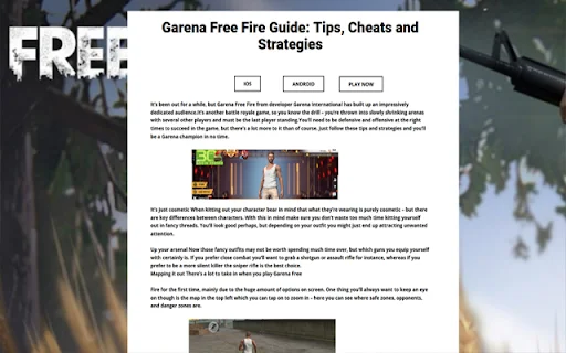 Garena Free Fire Guide ডাউনলোড করুন – সেরা টিপস ও ট্রিকস - Screenshot 1