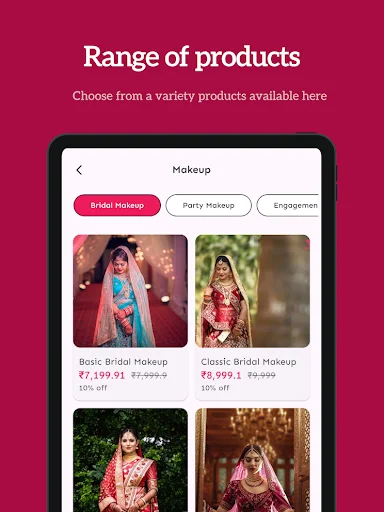 Wedium ডাউনলোড করুন – সেরা ওয়েডিং ফটোগ্রাফার ও মেকআপ আর্টিস্ট খুঁজুন - Screenshot 11