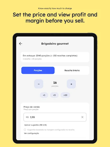 Recipe Cost & Pricing ডাউনলোড করুন – রেসিপি খরচ ও লাভ হিসাব করুন - Screenshot 12