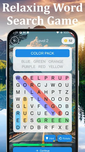 Relaxing Word Search: Harmony ডাউনলোড করুন – মস্তিষ্কের ব্যায়াম - Screenshot 1