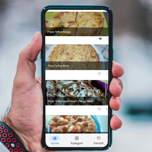 Resep Pizza Terlengkap Offline ডাউনলোড করুন – সেরা পিৎজা রেসিপি - Screenshot 1