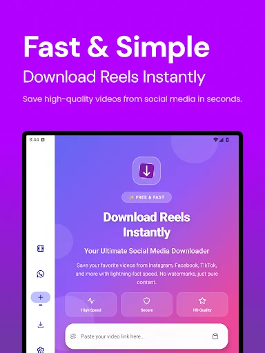 Reels Downloader ডাউনলোড করুন – দ্রুত এবং সহজ ভিডিও সেভার - Screenshot 16