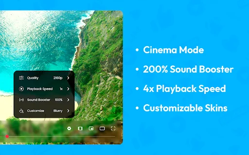 Custom Video Player for YouTube ডাউনলোড করুন – সেরা অ্যাড-ফ্রি অভিজ্ঞতা - Screenshot 2