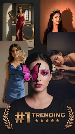 PFP AI : Photo & Video Editor ডাউনলোড করুন – সেরা এআই এডিটর - Screenshot 1