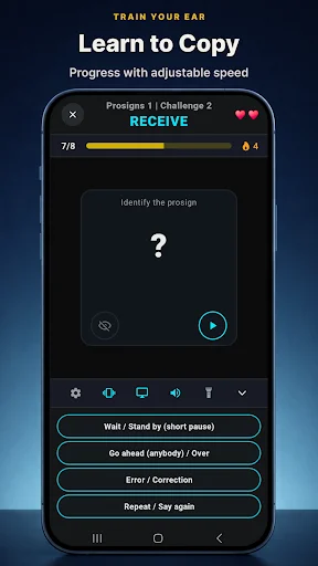 Morse Code Complete ডাউনলোড করুন – মরস কোড শেখার সেরা অ্যাপ - Screenshot 3