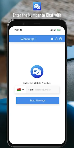 wame-Direct Chat ডাউনলোড করুন – কন্টাক্ট সেভ না করেই মেসেজ পাঠান - Screenshot 3