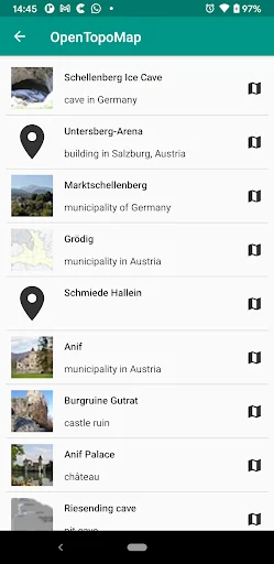 OpenTopoMap Viewer ডাউনলোড করুন – সেরা টপোগ্রাফিক ম্যাপ অ্যাপ - Screenshot 3