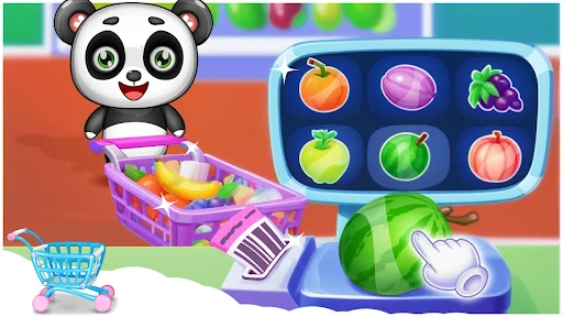 Panda Supermarket Cashier Game ডাউনলোড করুন – সেরা শিক্ষামূলক গেম - Screenshot 10