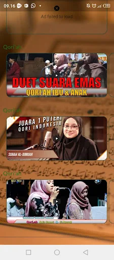 Qoriah Putri Internasional ডাউনলোড করুন – সেরা কোরআন তেলাওয়াত - Screenshot 9