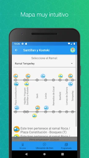 Transporte YA ডাউনলোড করুন – ট্রেন, বাস ও সাবওয়ে লাইভ আপডেট - Screenshot 3