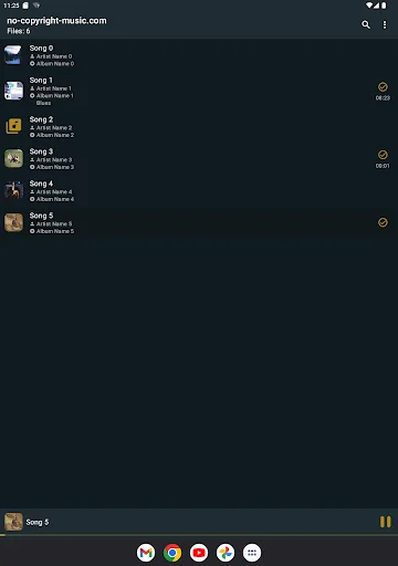 MusicSync ডাউনলোড করুন – Google Drive থেকে অফলাইন মিউজিক প্লেয়ার - Screenshot 9