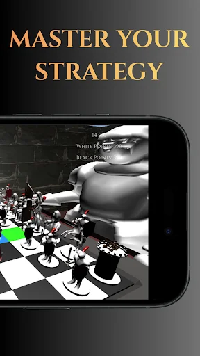 Chess War 3D Fight ডাউনলোড করুন – সেরা 3D দাবা খেলা - Screenshot 6