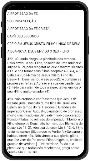 Portuguese Catholic Catechism ডাউনলোড করুন – সম্পূর্ণ অফলাইন সংস্করণ - Screenshot 2