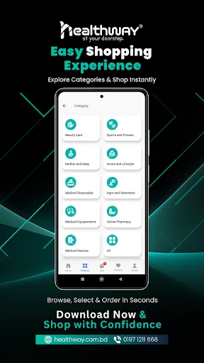 Healthway ডাউনলোড করুন – সেরা মেডিকেল ও স্বাস্থ্যসেবা পণ্য কিনুন - Screenshot 2