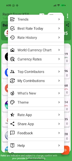 Remit Saver KSA ডাউনলোড করুন – সেরা রেমিট্যান্স রেট খুঁজুন - Screenshot 7