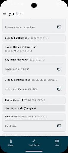 Guitarly – Backing Tracks ডাউনলোড করুন – গিটার শেখার সেরা অ্যাপ - Screenshot 6