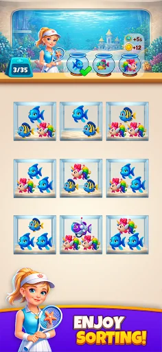 Fish Sorting Master 3D ডাউনলোড করুন – সেরা পাজল গেম - Screenshot 6