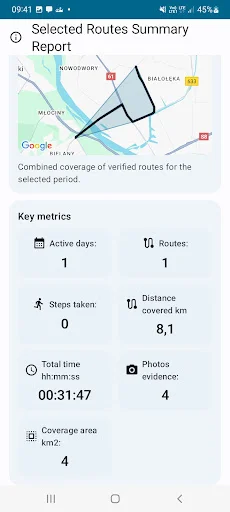 Track Reporter ডাউনলোড করুন – জিপিএস ভিত্তিক ফিল্ড রিপোর্ট যাচাই করুন - Screenshot 5